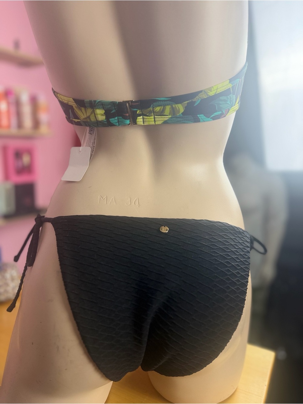 Victoria’s Secret Push-Up Bikini Set Small NWT Tropical Print - Picture 10 of 14
